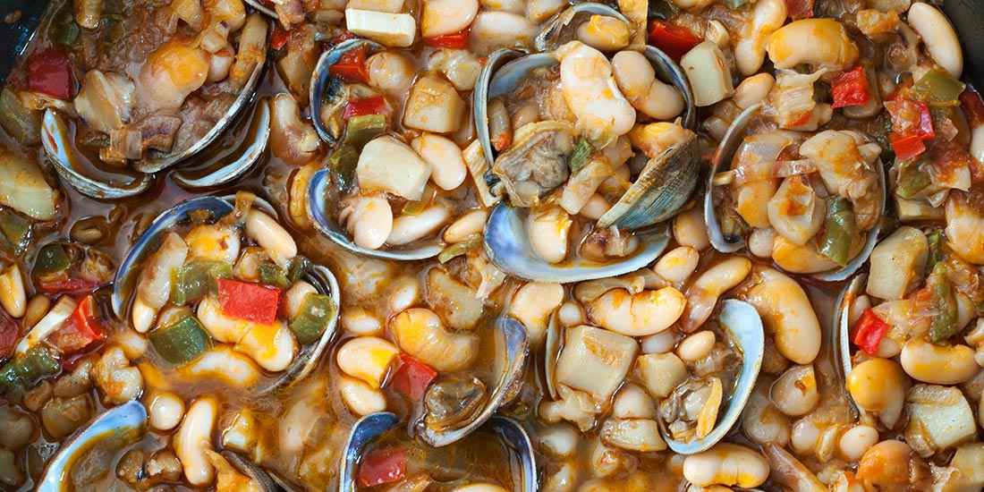 fish cheese and beans - galangal - asturias - cantabia - travel