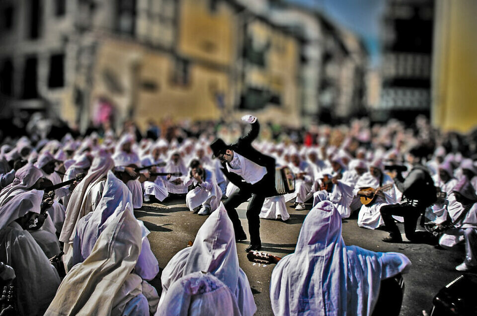 Mundaka Carnaval Spain in winter